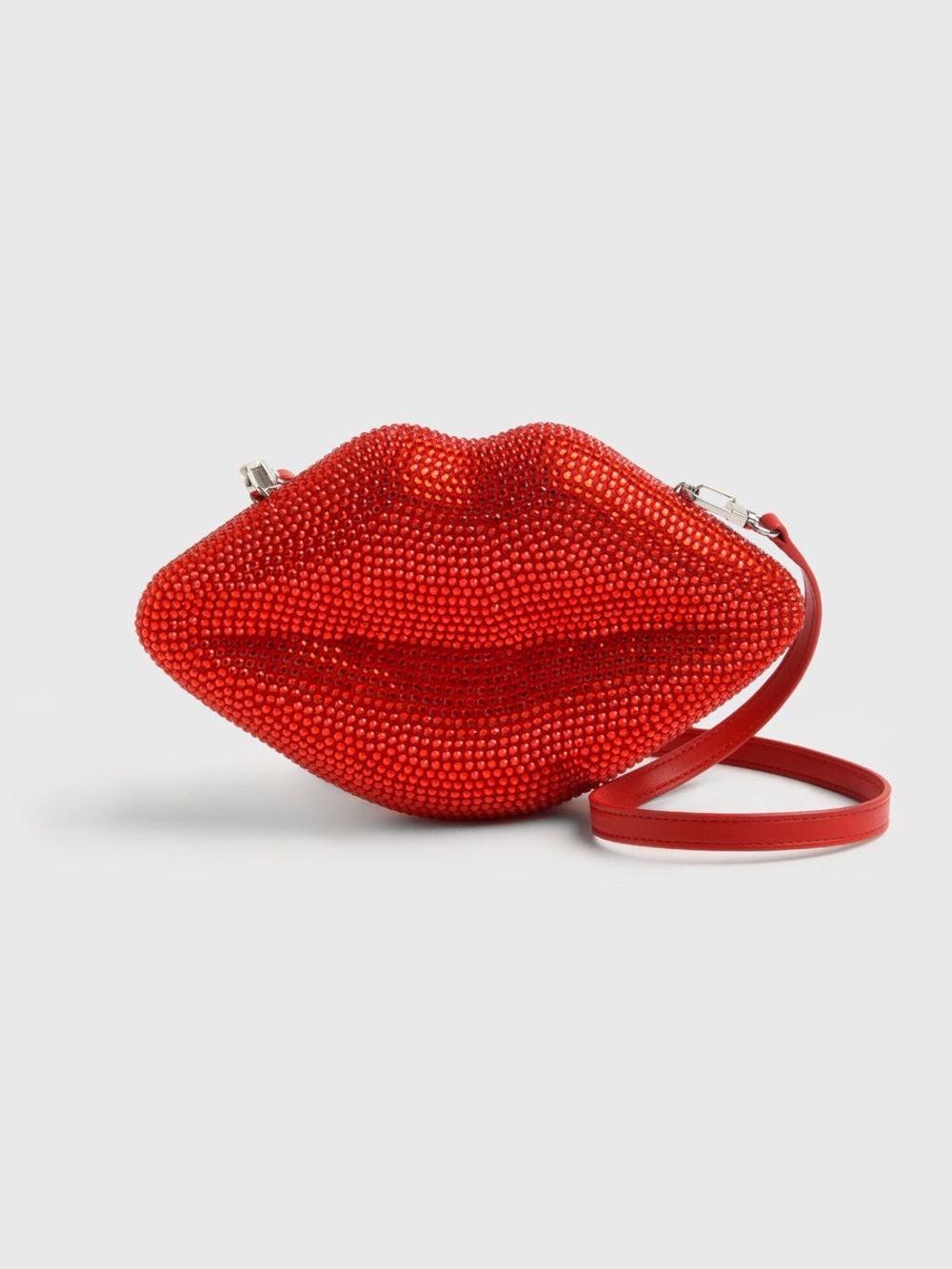 SIMON MILLER Crystal Lip Clutch